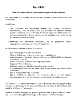 Merkblatt - Gemeinde M&uuml;cke
