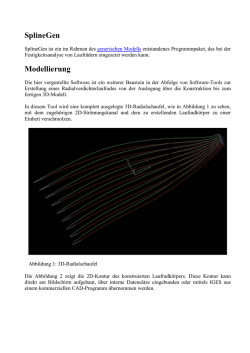 SplineGen Modellierung