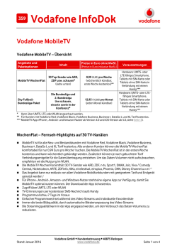 InfoDok 359: Vodafone MobileTV