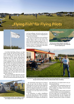 „Flying Fish” für Flying Pilots
