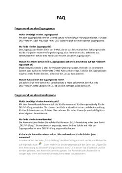 FAQ zur Online-Anmeldung - Institut français Leipzig