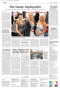 Eine haarige Angelegenheit