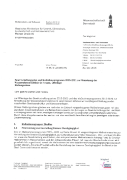 Magistrat der Wissenschaftsstadt Darmstadt
