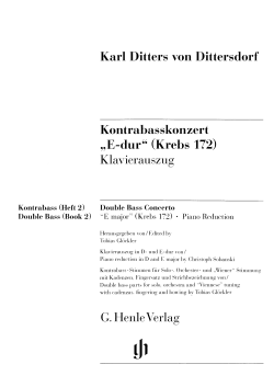 Karl Ditters Yon Dittersdorf