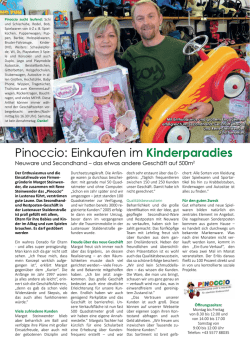 Einkaufen im Kinderparadies
