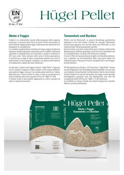 H&uuml;gel Pellet - Brunnen Industrie
