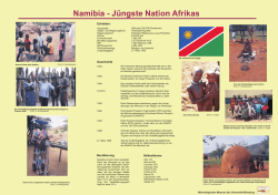 Namibia - Jüngste Nation Afrikas