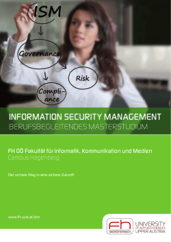 information security management