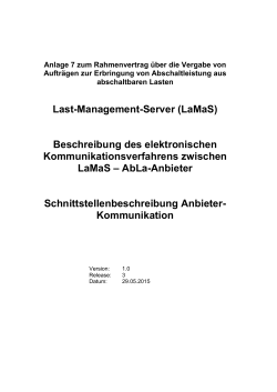 Last-Management-Server (LaMaS)
