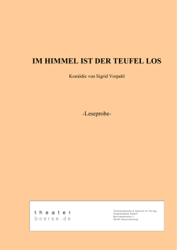 im himmel ist der teufel los