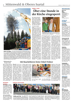 Teddy-Arztpraxis Garmischer Tagblatt 07.10.16 - Kinder