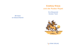 Cowboy Klaus und die Rodeo-Rüpel