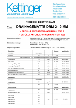 DRAINAGEMATTE DRM-2