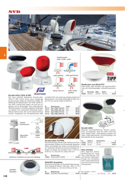 Dorade-L&uuml;fter COOL N DRY Windhutzen aus Weich-PVC