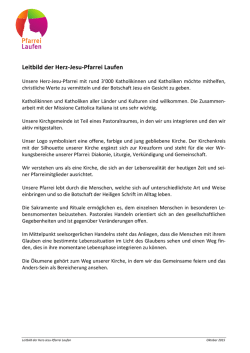 Leitbild der Herz-Jesu