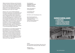 griechenland unter deutscher besatzung