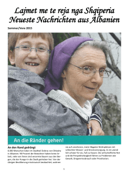 Infos aus Albanien Sommer 2015 - Maria K&ouml;nigin, Lingen & St