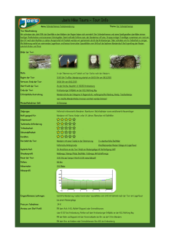 Joes Hike Tours - Teilnehmer Info - Schinderhannes