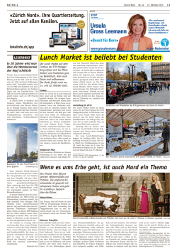 Lunch Market ist beliebt bei Studenten