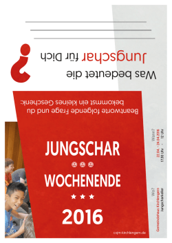 melde - CVJM Kirchlengern