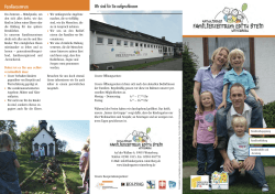 Flyer Familienzentrum - Kindergarten Winterberg