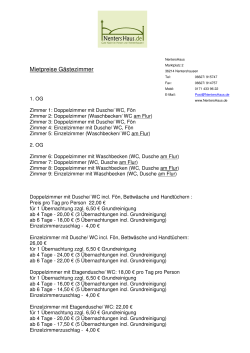 Preisliste ansehen