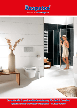Die schnelle & saubere Modernisierung für Bad & Dusche !