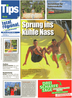 Sprung ins kühle Nass