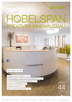 Hobelspan 44. - Geilert GmbH