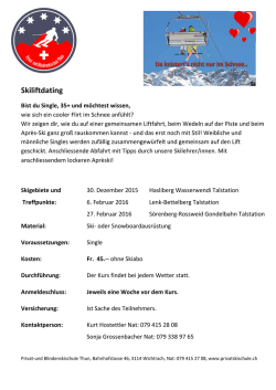 Skiliftdating - Privatskischule