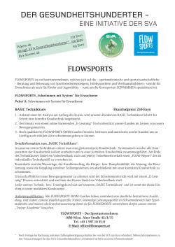1080_Wien_Flowsports - Schwimmen