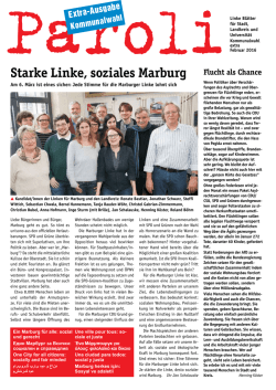 Paroli - DIE LINKE Marburg