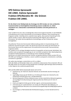 SPD Dahme-Spreewald DIE LINKE. Dahme
