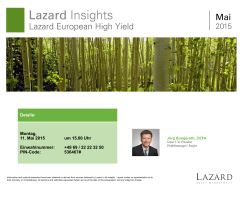 Lazard International Strategic Equity