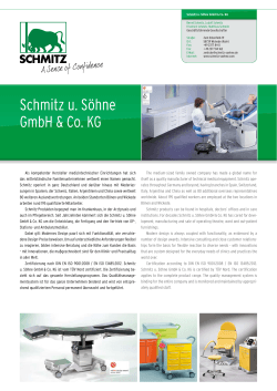 Schmitz u. Söhne GmbH & Co. KG
