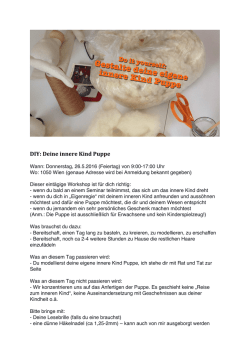 DIY: Deine innere Kind Puppe
