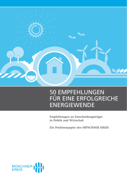 50 EmpfEhlungEn für EinE ErfolgrEichE