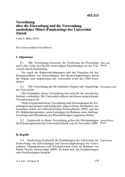 der Universität Zürich 415.113