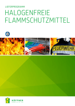 HALOGENFREIE FLAMMSCHUTZ MITTEL