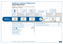 Qualität des ambulanten Pflegedienstes Engedi-Pflege