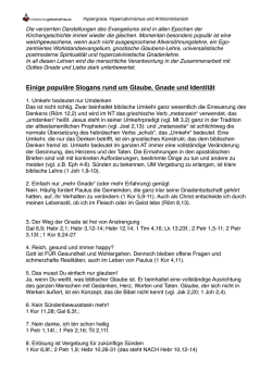 Gnade Werke Skript Teil 2