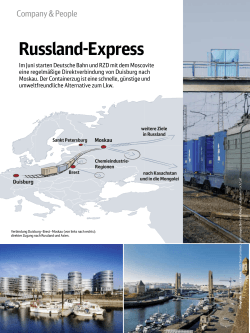 Russland-Express - Trans Eurasia Logistics