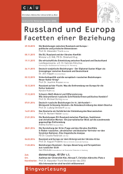 Russland und Europa - Zentrum für Osteuropa