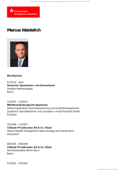 Marcus Waidelich - Management