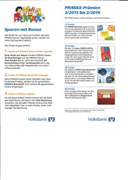 Liste der VR-Primax