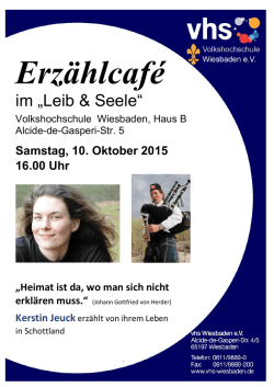 im &bdquo;Leib & Seele&ldquo;