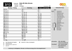 Haltestelle: G&uuml;ls Bf./Alte Schule