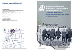 IAM live - an der ZHAW