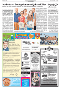 Lecker! - Schwabacher Tagblatt