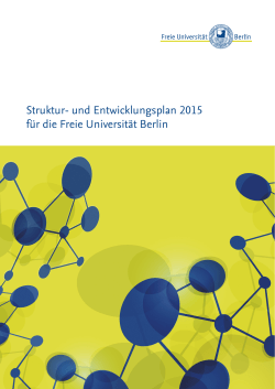 Struktur- und Entwicklungsplanung 2015